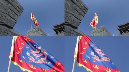 滿族文化AE模板下載_光廠(VJ師網) 師旗